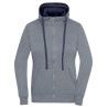 Grey Melange|Navy